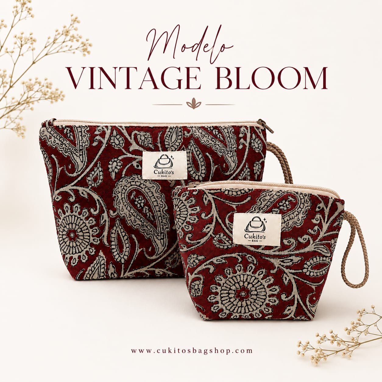Nueva colección Vintage Bloom de Cukito's Bag