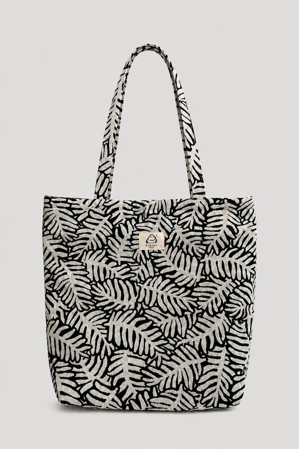 Bolsa Grande Con Cremallera Palm Shadow