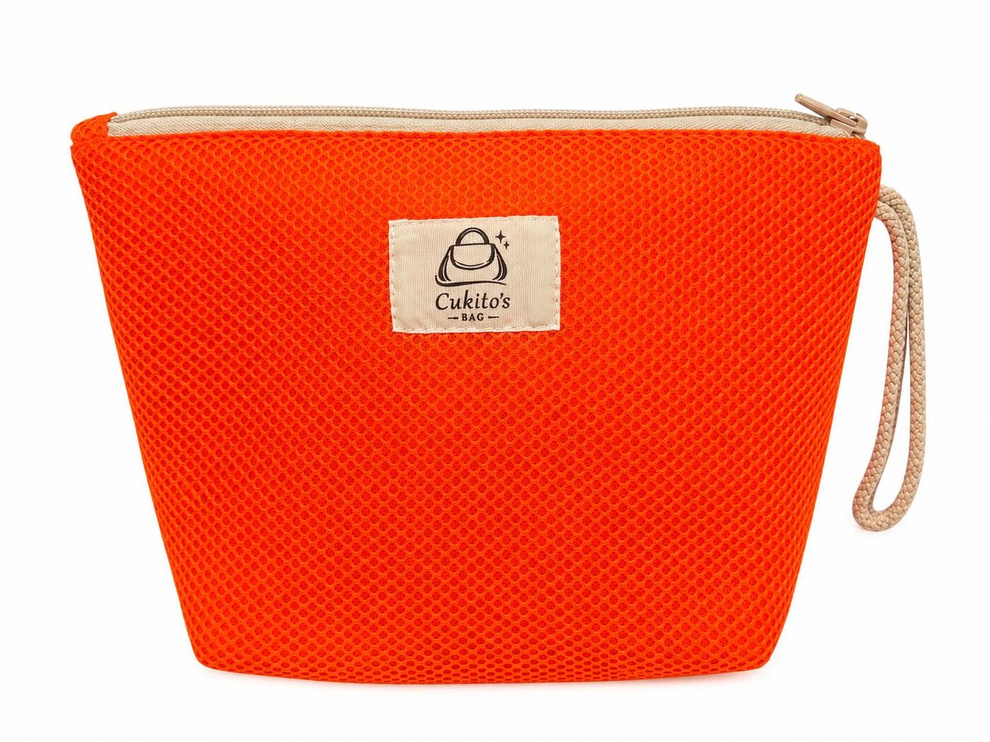 Neceser Grande Naranja Flúor