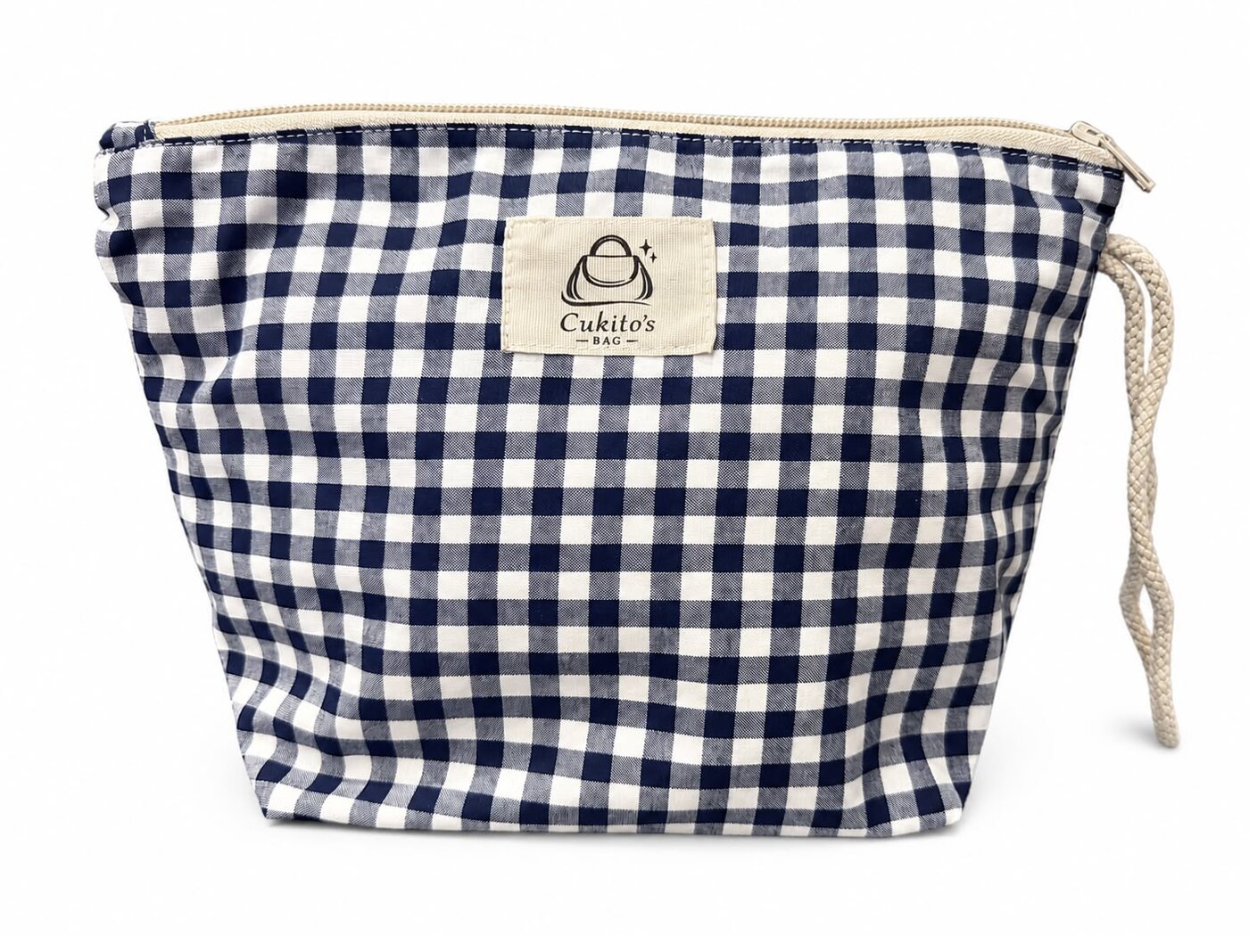 Neceser Grande Vichy Azul Marino