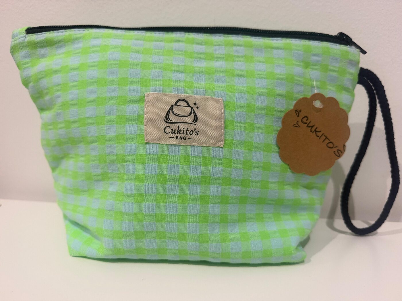 Neceser Grande Vichy Verde