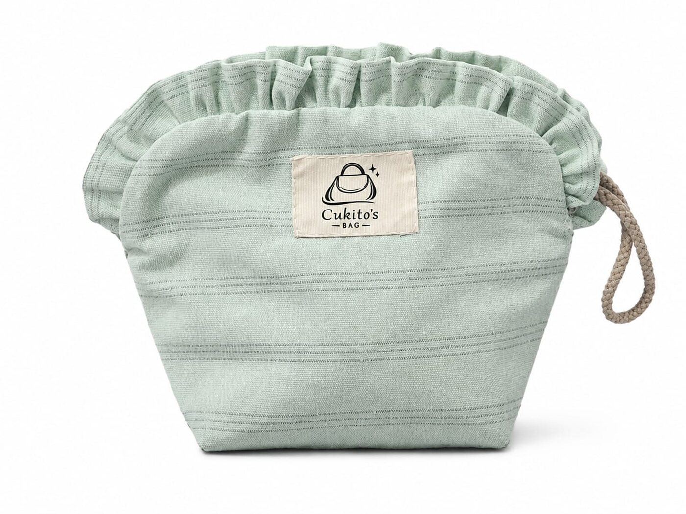 Neceser Pequeño con Volante Bessie Velvet